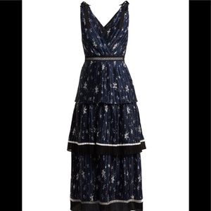 3 tiered cocktail dress